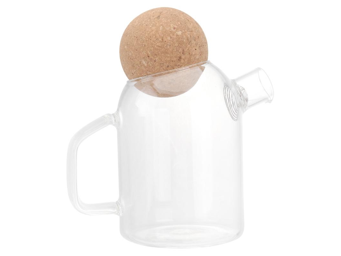 1 Tetera De Vidrio Con Corcho.