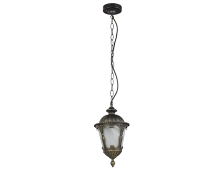 Lámpara NOWODVORSKI Tybr (Negro Con Pátina Dorada - Aluminio)