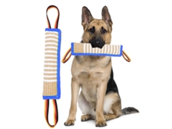 Juguete De Adiestramiento Para Perros, Resistente, Ideal Para Cachorros Que Juegan A Tirar De La Cuerda Y Alivia El Dolor De La Dentición. Henten Home Azul (2 Unidades)
