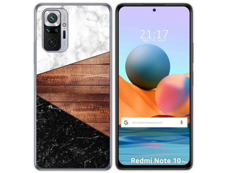 Carcasa Xiaomi Redmi Note 10 Pro TUMUNDOSMARTPHONE Dibujos Multicolor