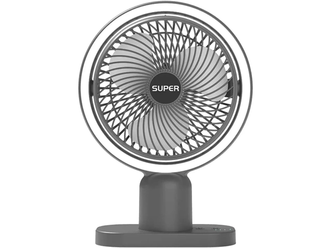 Ventilador De Escritorio Usb Ventilador Inalámbrico Portátil Rotación 120° Mini Eléctrico Silencioso