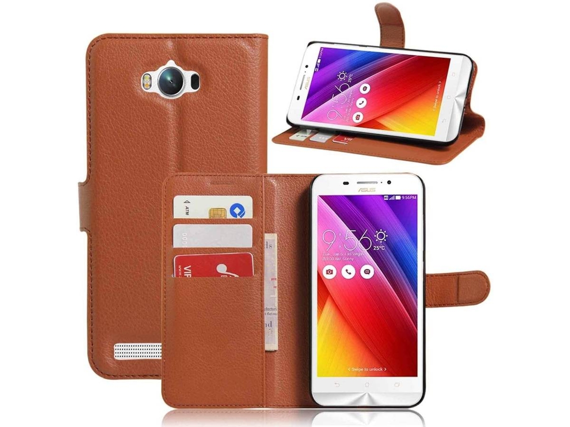 Funda Asus Zenfone MAX ZC550KL HONGWE. Marrón