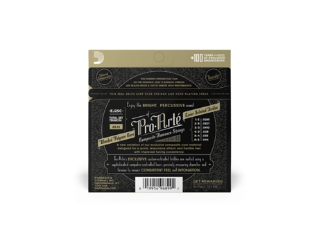 D´ADDARIO Ej25C Flamenco Tension Pro-Arté Composite
