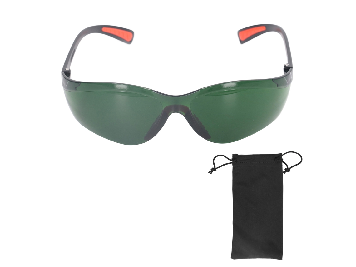 Gafas de soldadura profesionales con protección UV IR3.0, lente verde, resistentes a impactos, antideslizantes, para soldadura eléctrica TIG.