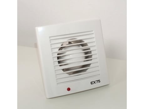 Extrator Wc Extralux Silencioso Slim 75 Mm