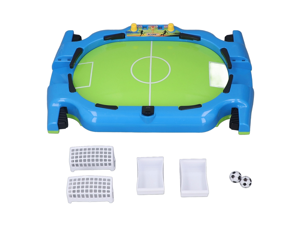 Juego de futbolín interactivo ATS con 2 pelotas y 2 redes, un juguete de futbolín para desarrollar la coordinación motora.