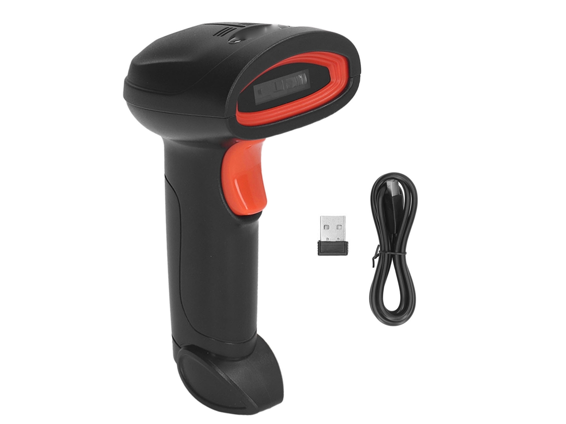 Escáner De Código De Barras Inalámbrico Portátil Bluetooth 2.4g Para Supermercados Y Farmacias.