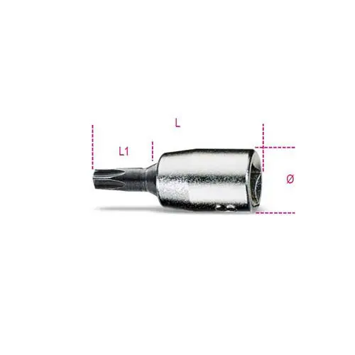 Llave de Vaso 1/4 Torx BETA 900Tx T20 1010900Tx200