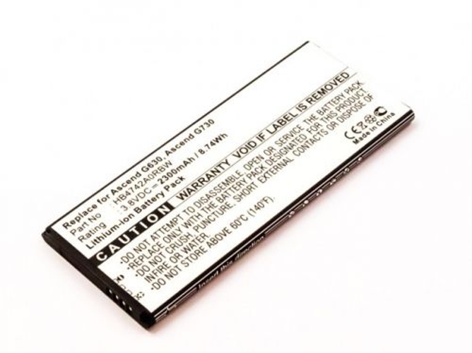 Batería INDIGO BIRD 2300mAh 3.8V para Smartphone Huawei Ascend G630, Ascend G730, Ascend G730-L072, Ascend G740