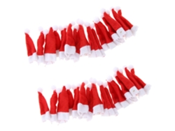 2x 20 Piezas 3.4 Bricolaje Navidad Santa Claus Sombrero