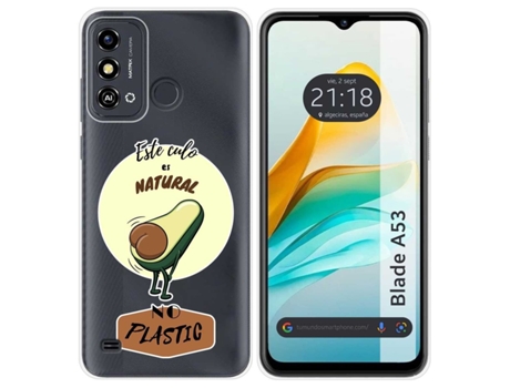 Funda Silicona para Zte Blade A53 diseño Culo Natural Dibujos