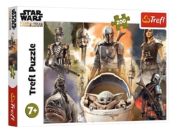Puzzle TREFL Star Wars: The Mandalorian (Edad Mínima: 7 Años - 200 Piezas)