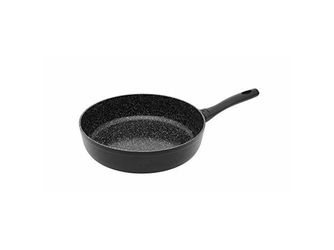 Sartén Gerlach Granitex de 28 cm con revestimiento cerámico negro y aluminio forjado