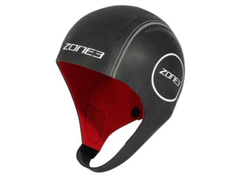 Capuz Unisex ZONE3 Heat-tech Negro para Natacion (L)