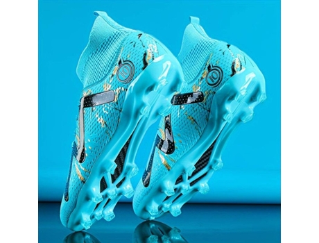 Botas de fútbol de Hombre para Fútbol NISSGU Piel Sintética Azul (42)