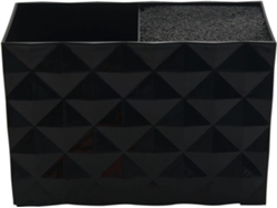Soporte Profesional Negro Para Tijeras De Peluquería - Caja De Almacenamiento Para Pinzas De Pelo