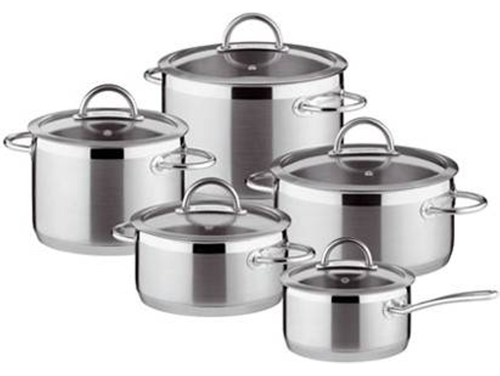 Batería de Cocina TESCOMA Vision (10 Piezas)