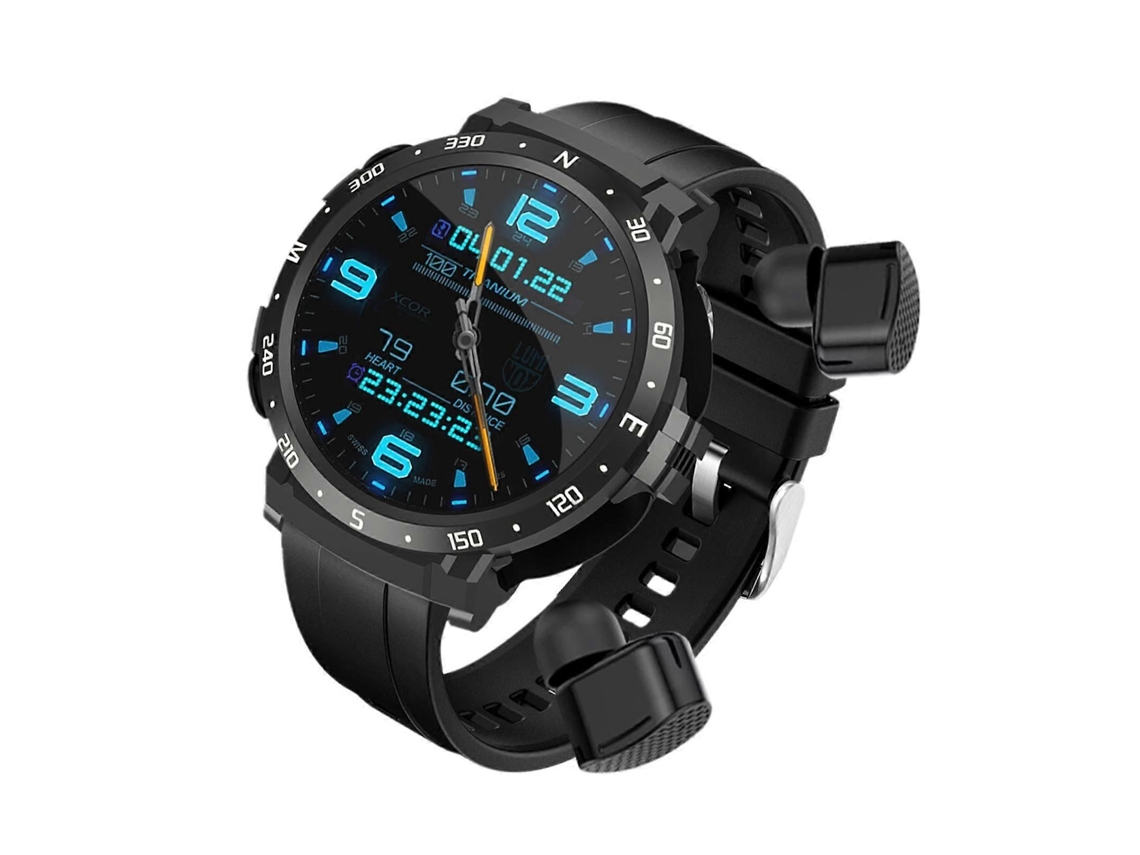 Reloj inteligente con auriculares Bluetooth de modo dual Ly Ebike de 1,52 pulgadas