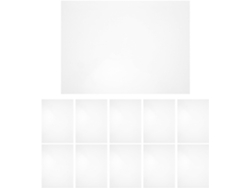100 Hojas De Fundas Para Laminar, Película Transparente Resistente Al Desgarro Para La Protección De Documentos.