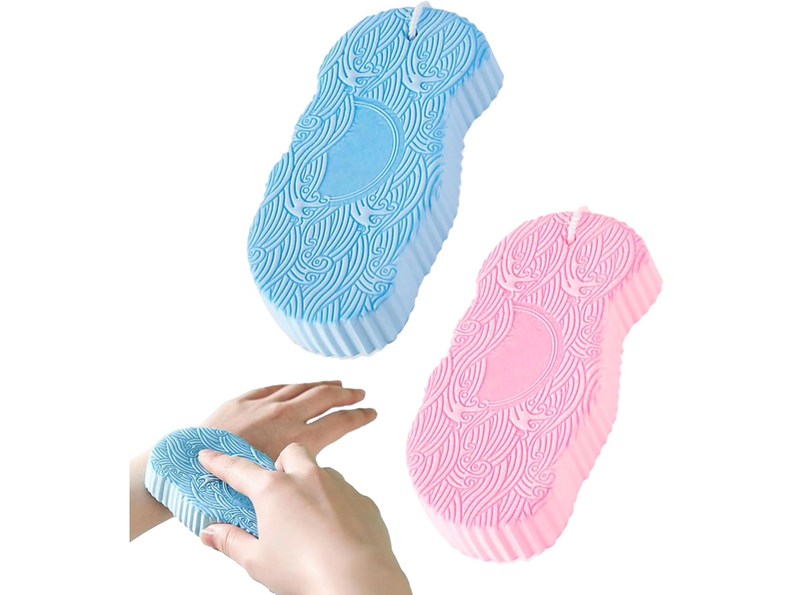 Éponge De Bain Bébé | Lavante Corps Douche - Puff Exfoliante Douce Para Femmes Salle De