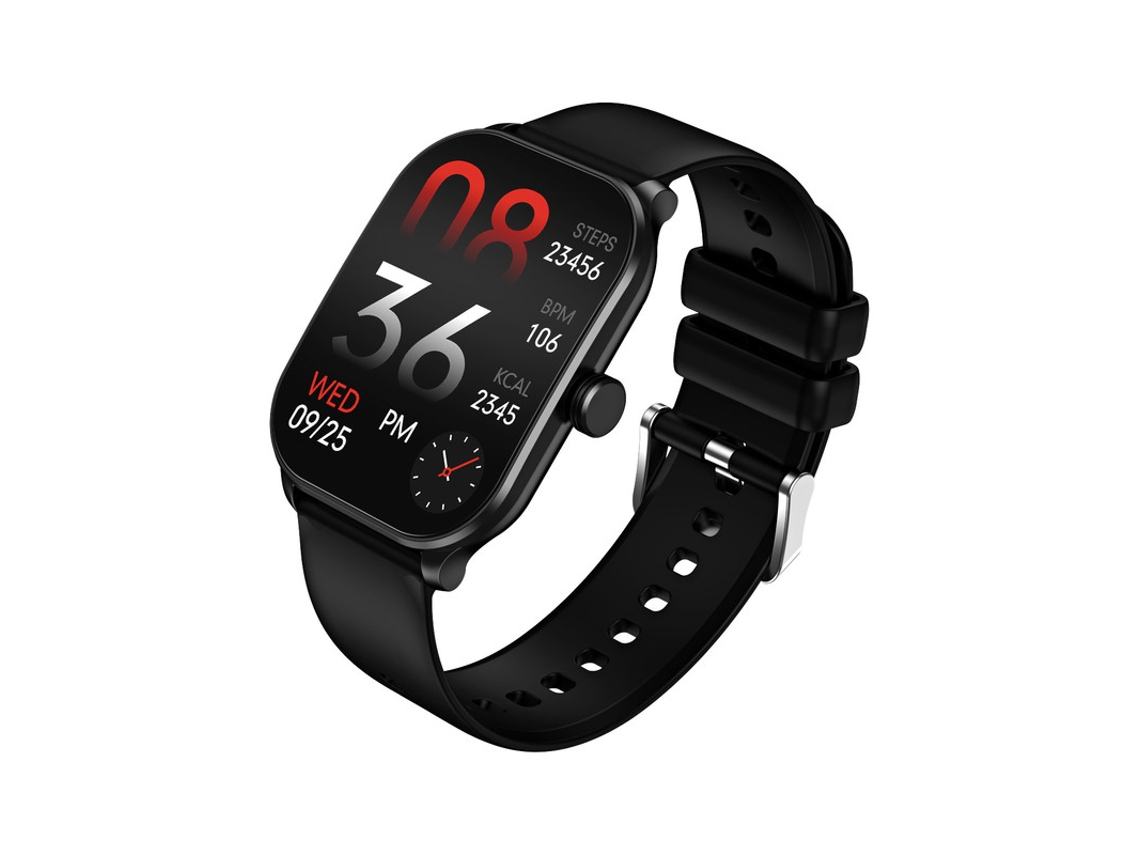 Smart Watch CY900 Monitor de frecuencia cardíaca Bluetooth Llamada Monitor de presión arterial, Negro GODTVAGT