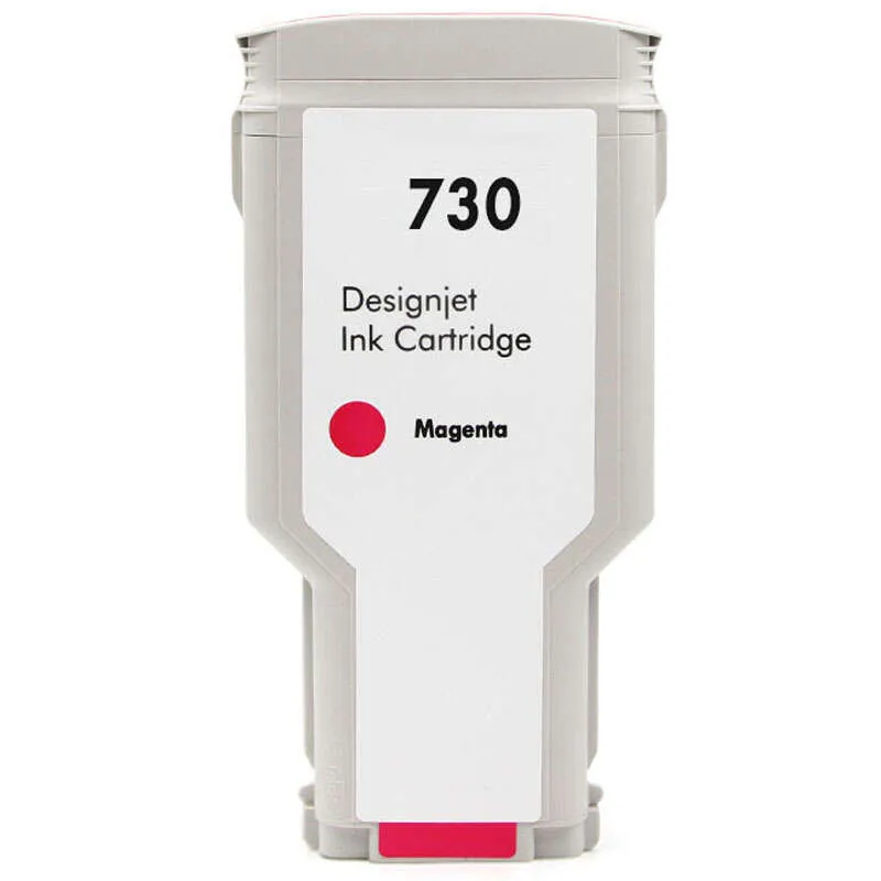 HP 730 Magenta Cartucho de Tinta Generico Reemplaza P2V69A/P2V63A