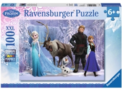 Puzzle RAVENSBURGUER XXL Disney Frozen (100 Piezas)