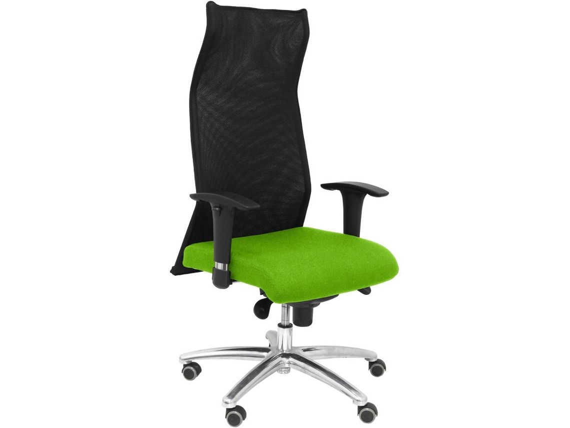 Silla Ejecutiva PYC Sahúco Xl  Verde (Brazos Ajustables - Malla)