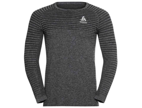 Camiseta de Hombre para Running ODLO Essential Seamless Gris (L)