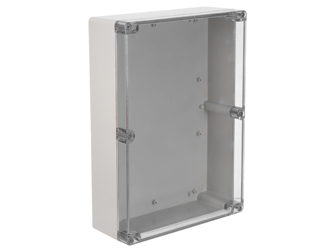 Caja De Conexiones Impermeable Para Proyectos Eléctricos Exteriores Con Cable Y Tapa Protectora.