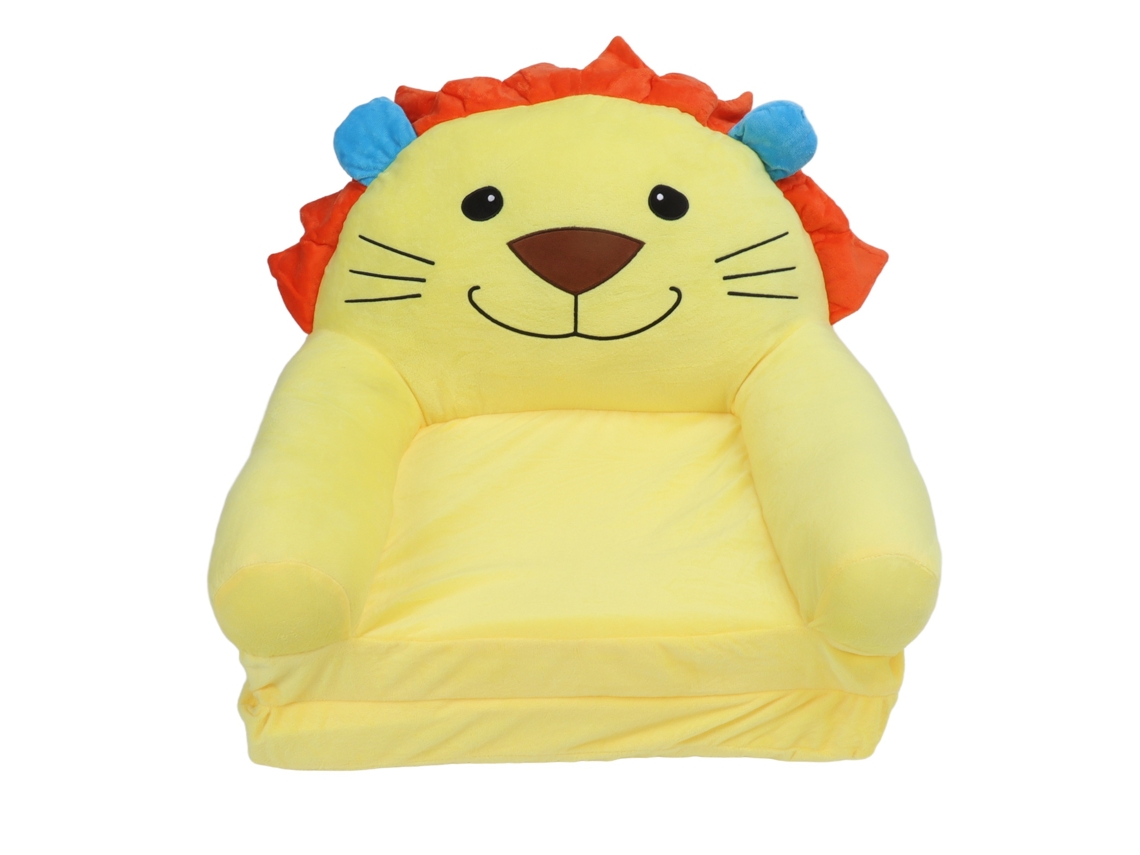 Sofá infantil plegable (cómodo, con un bonito diseño de dibujos animados)