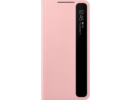 Funda SAMSUNG Galaxy S21+ Clear View Cover Rosa