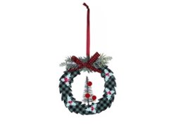 Adornos circulares para el árbol de Navidad