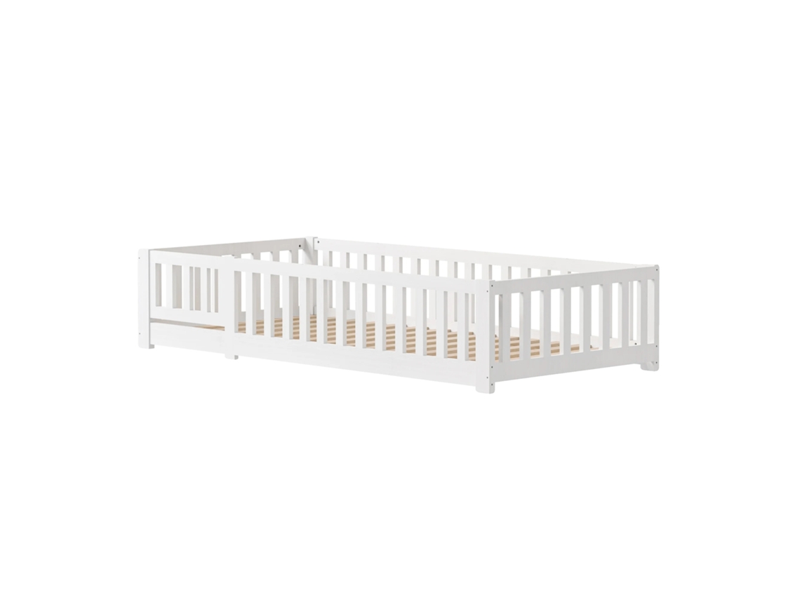 Cama infantil, diseño minimalista, características de seguridad, A2-a, 120×200cm