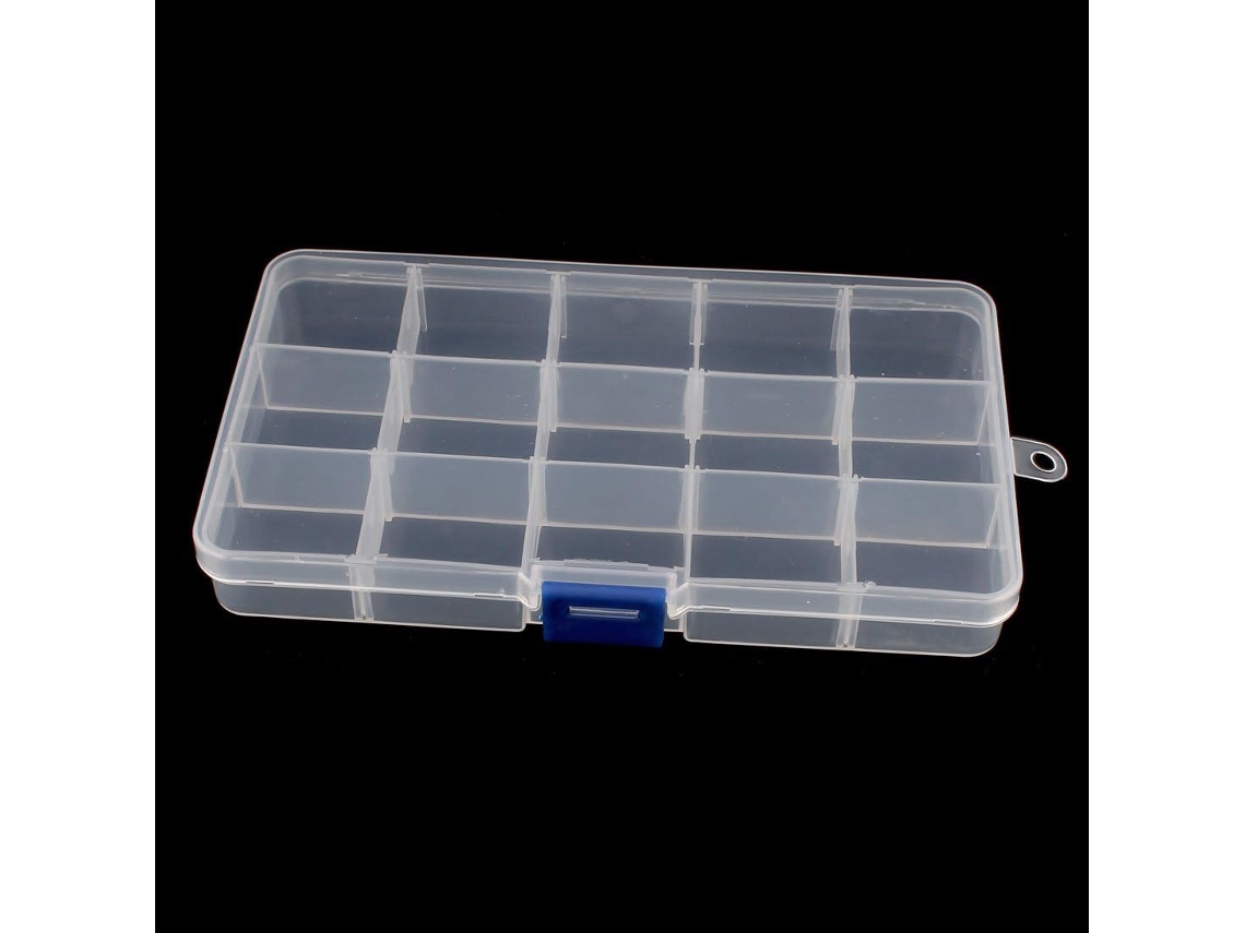 Componentes Electrónicos - Organizador De Cajas De Almacenamiento Rectangulares De Plástico