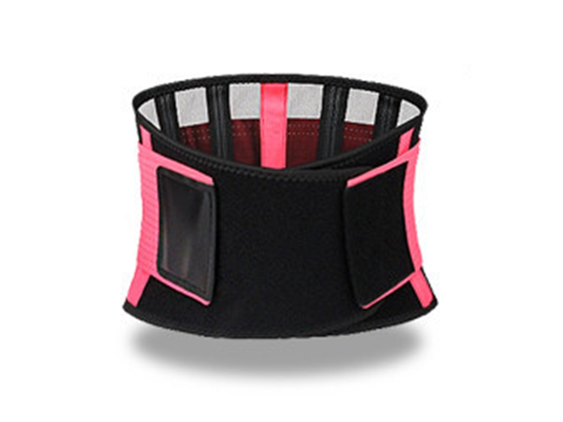 Cinturón Deportivo De Entrenamiento De Cintura Con Soporte Lumbar Transpirable Y Compresión.