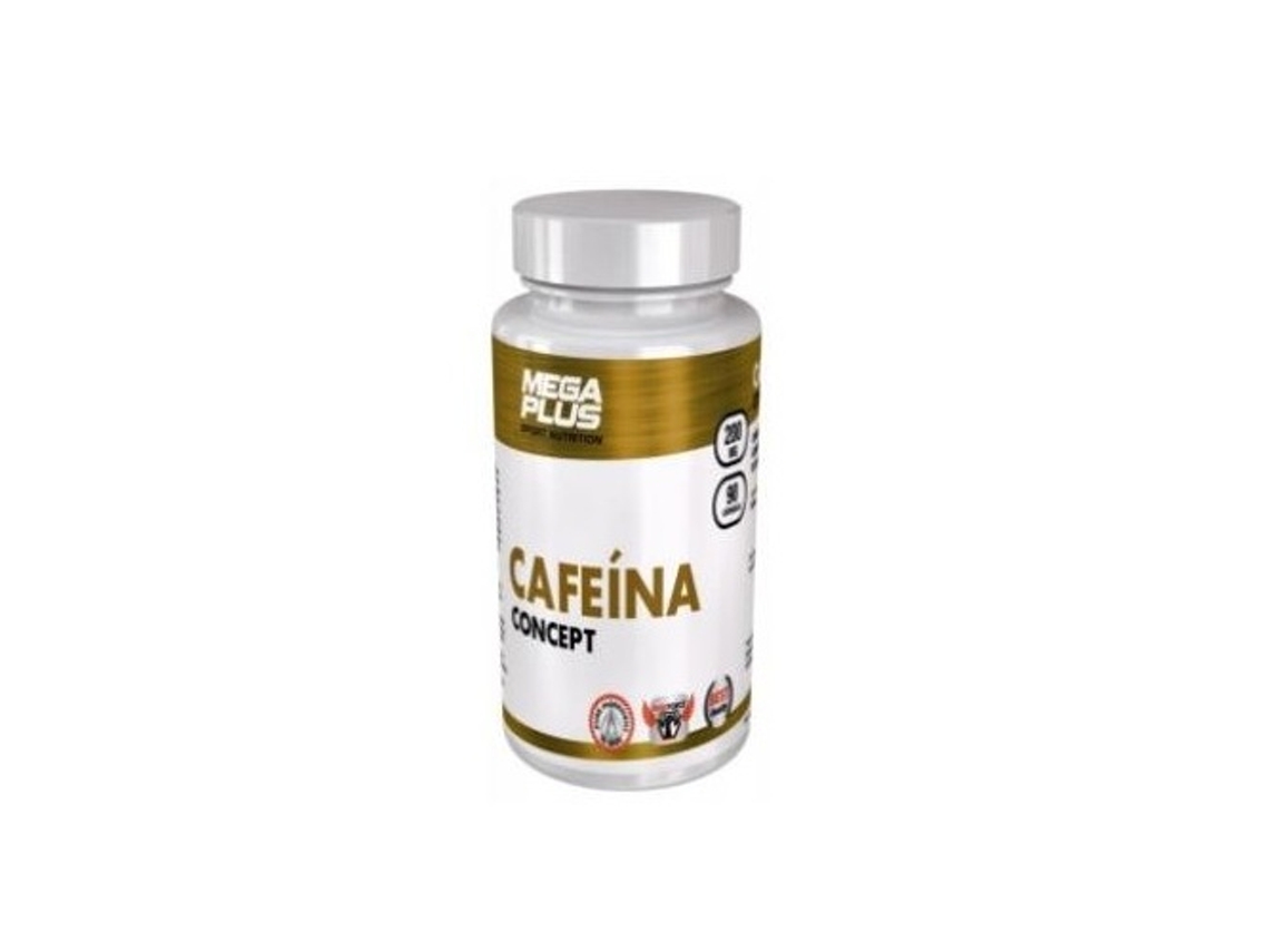 Complemento Alimentar MEGA PLUS Cafeina Concept 200Mg (90 Cápsulas)