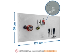 Painel organizador de ferramentas PANEL CLICK 1200 X 600 GALVANIZADO SIMONRACK