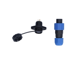 Conector De Alimentación Aérea Industrial Con Enchufe De Brida Impermeable Ip68 (250 V 5 A)