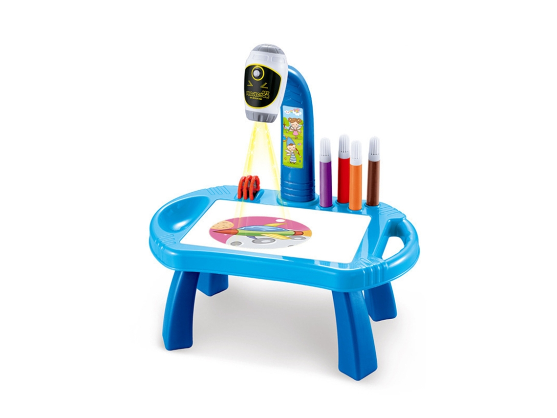 Mesa De Aprendizaje Para Niños Con Proyector De Dibujo Y Trazado, Juguete Educativo Para Niños De Más De 3 Años, Regalo Didáctico