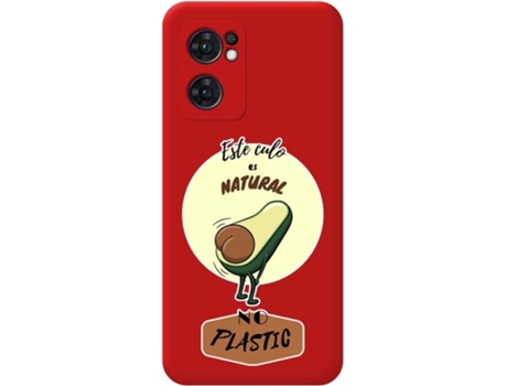Carcasa para Oppo Find X5 Lite 5G TUMUNDOSMARTPHONE Silicona Líquida Dibujos Rojo