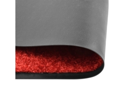 Maison Exclusive - Felpudo Lavable Rojo 90x120 Cm