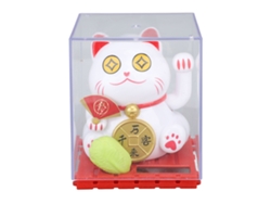 Gato Solar De La Suerte Con Pata Oscilante Para La Decoración Del Hogar, La Oficina Y El Coche - Feng Shui
