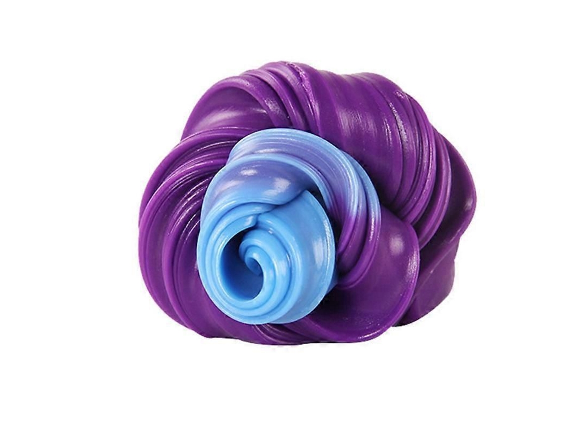 Plastilina De Caucho De Silicona Termocrómica Que Cambia De Color De Morado A Azul, 80 G, Juguete Antiestrés.