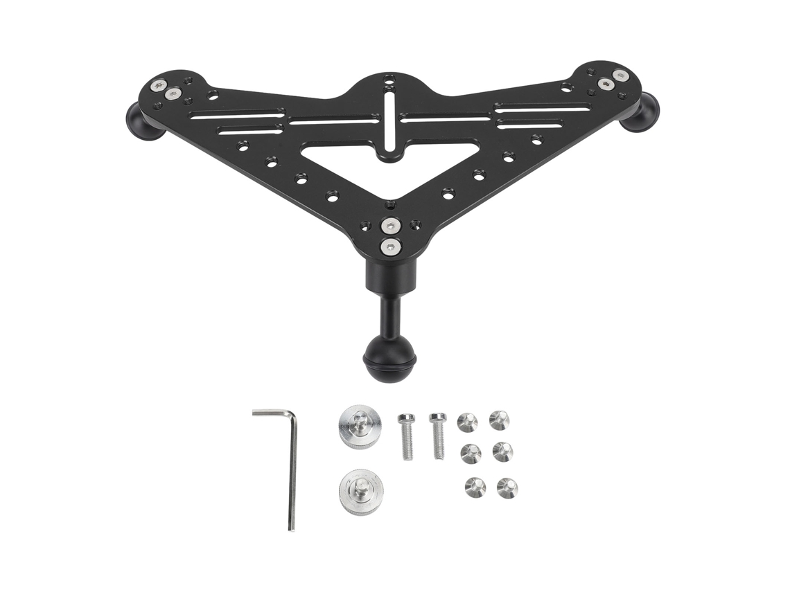 Soporte triangular para equipos de buceo, estabilizador triangular para remolque de buceo