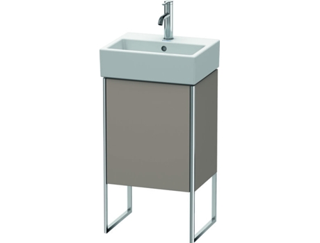 DURAVIT XSquare Vanity unit vertical 43.4x34.0 cm, 1 puerta, colgado a la derecha, 1 estante de vidrio, para el lavabo Vero Air 072445