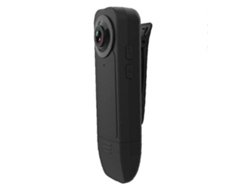 Mini cámara inalámbrica portátil con clip, grabadora de video de 1080p con detección de movimiento, visión nocturna, práctica y económica (negro)