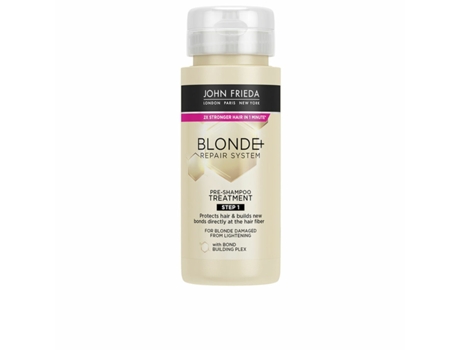 Pre-Champú JOHN FRIEDA BLONDE+ REPAIR SYSTEM (100 ml - Cabello rubio - Todo tipo de cabello)