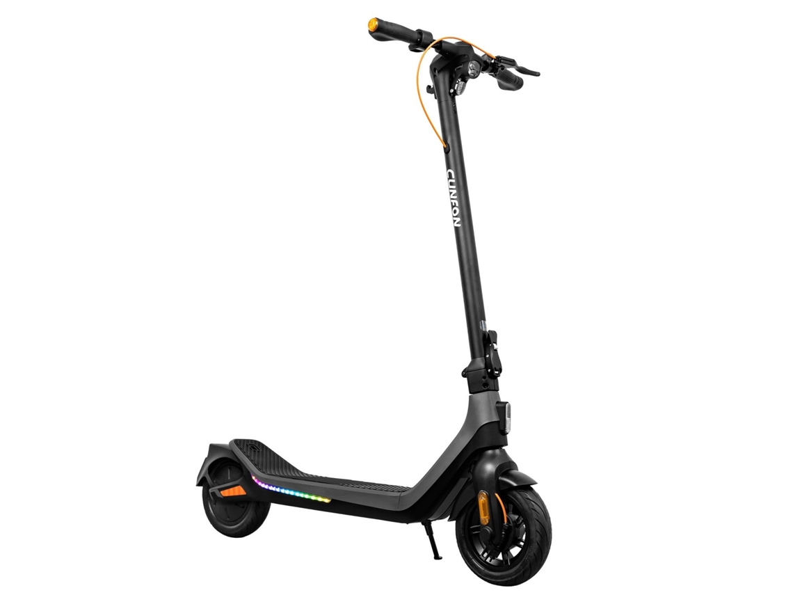 Cunfon Rs300 Bicicleta Eléctrica 500w 36v10,4ah Plegable Freno De Tambor + Electrónico - Gris