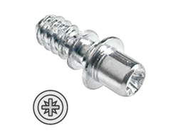 Tornillo 5.8x19.7 zincado para soporte cazoleta flipper tornillo euro 5mm.